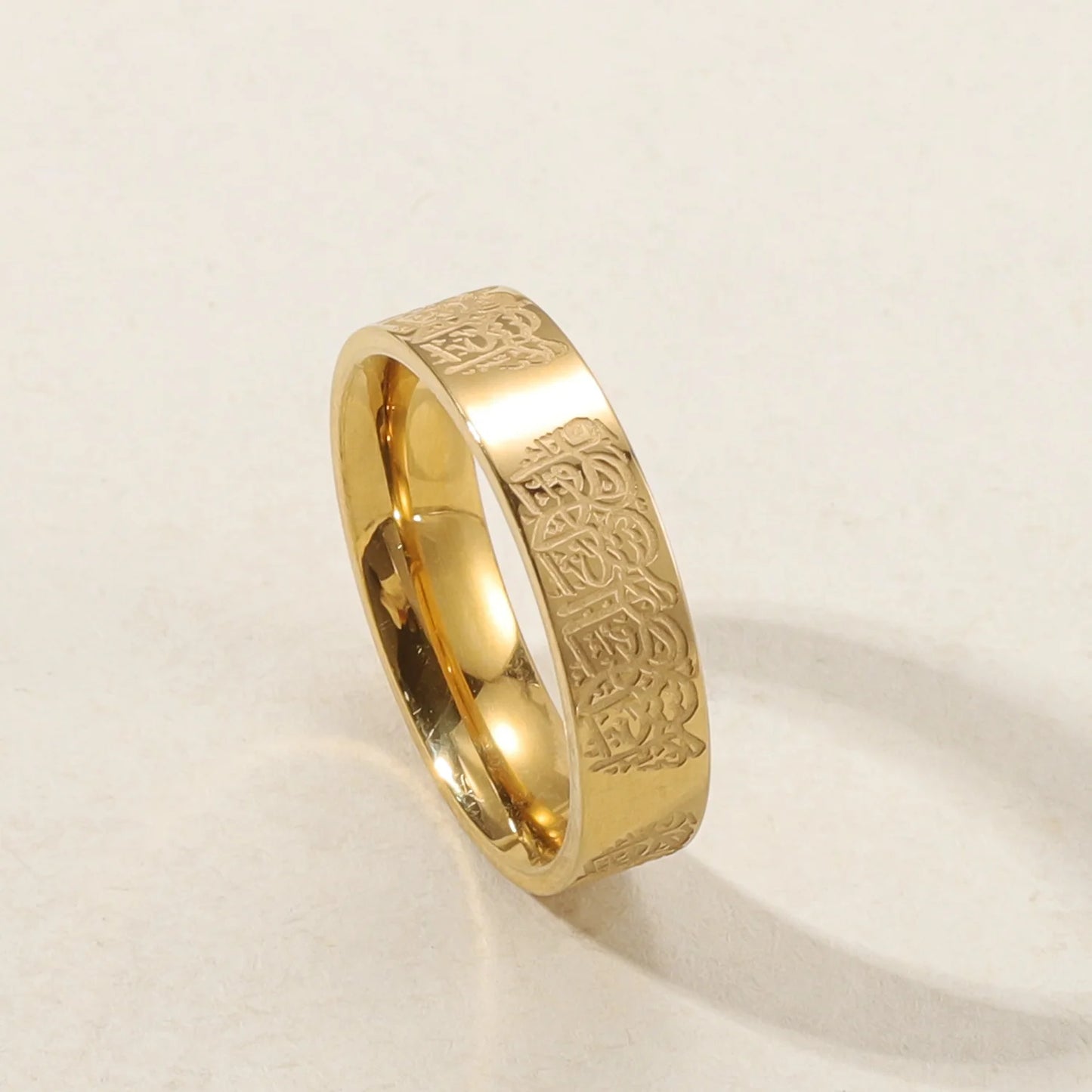 Anillo "Con la dificultad viene la facilidad"